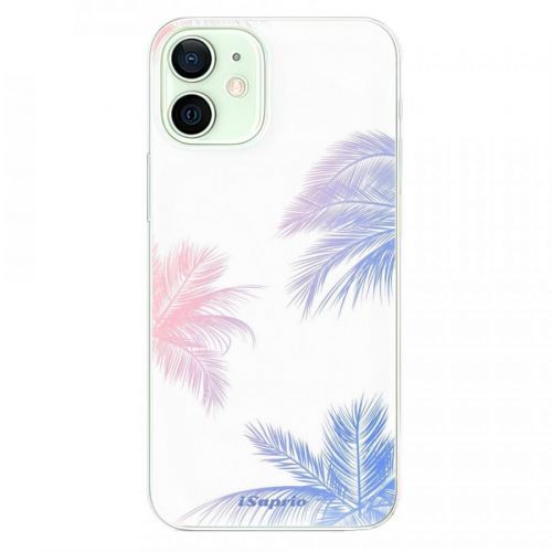 Odolné silikónové puzdro iSaprio - Digital Palms 10 - iPhone 12 mini