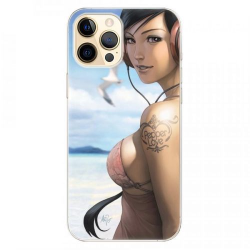 Odolné silikónové puzdro iSaprio - Girl 02 - iPhone 12 Pro Max