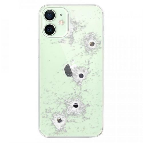 Odolné silikónové puzdro iSaprio - Gunshots - iPhone 12 mini