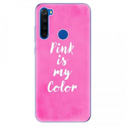Odolné silikónové puzdro iSaprio - Pink is my color - Xiaomi Redmi Note 8T