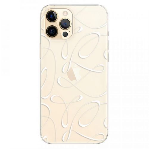 Odolné silikónové puzdro iSaprio - Fancy - white - iPhone 12 Pro