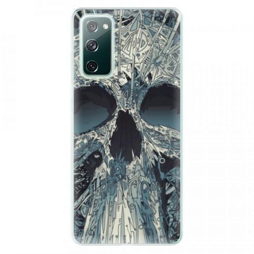 Odolné silikónové puzdro iSaprio - Abstract Skull - Samsung Galaxy S20 FE