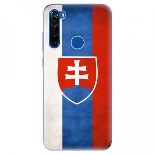 Odolné silikónové puzdro iSaprio - Slovakia Flag - Xiaomi Redmi Note 8T