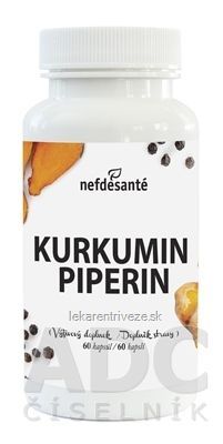 nefdesanté KURKUMIN PIPERIN cps 1x60 ks