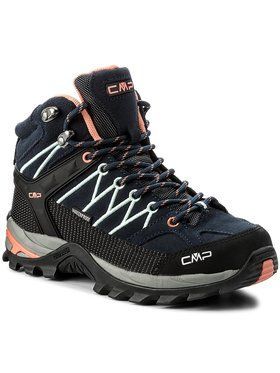 CMP Trekingová obuv Rigel Mid Wmn Trekking Shoes Wp 3Q12946 Tmavomodrá