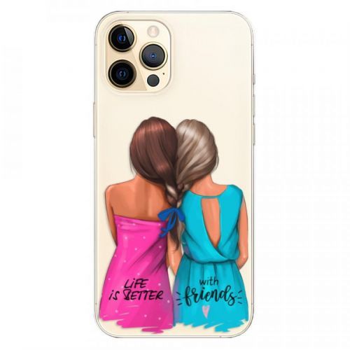 Odolné silikónové puzdro iSaprio - Best Friends - iPhone 12 Pro Max