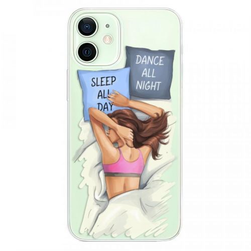 Odolné silikónové puzdro iSaprio - Dance and Sleep - iPhone 12