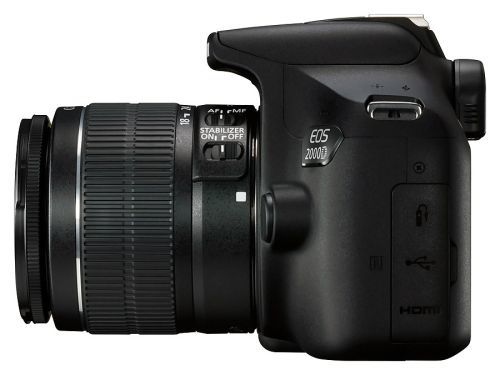 Canon EOS 2000D + EF-S 18-55mm f/3.5-5.6 III +16GB SDHC