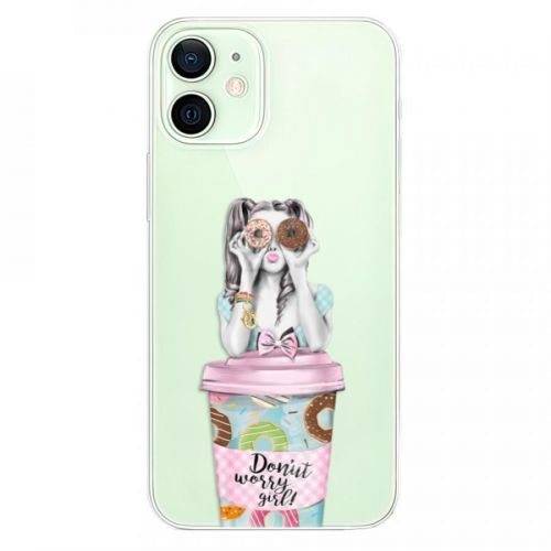 Odolné silikónové puzdro iSaprio - Donut Worry - iPhone 12