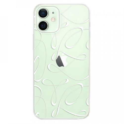 Odolné silikónové puzdro iSaprio - Fancy - white - iPhone 12 mini