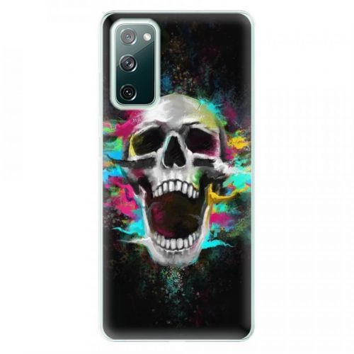 Odolné silikónové puzdro iSaprio - Skull in Colors - Samsung Galaxy S20 FE