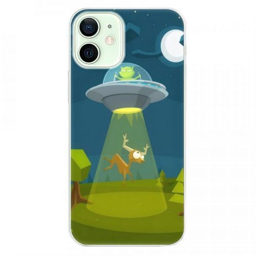 Odolné silikónové puzdro iSaprio - Alien 01 - iPhone 12