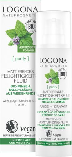 Logona Hydratačný fluid BIO mäta - 30ml 30ml