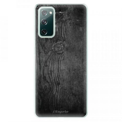 Odolné silikónové puzdro iSaprio - Black Wood 13 - Samsung Galaxy S20 FE