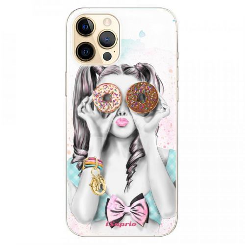Odolné silikónové puzdro iSaprio - Donuts 10 - iPhone 12 Pro Max