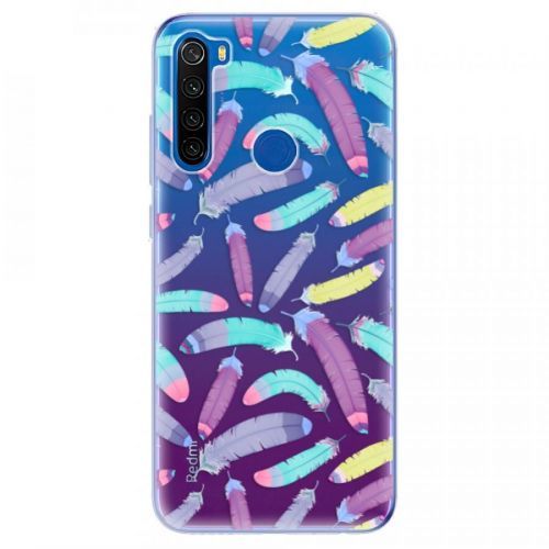 Odolné silikónové puzdro iSaprio - Feather Pattern 01 - Xiaomi Redmi Note 8T