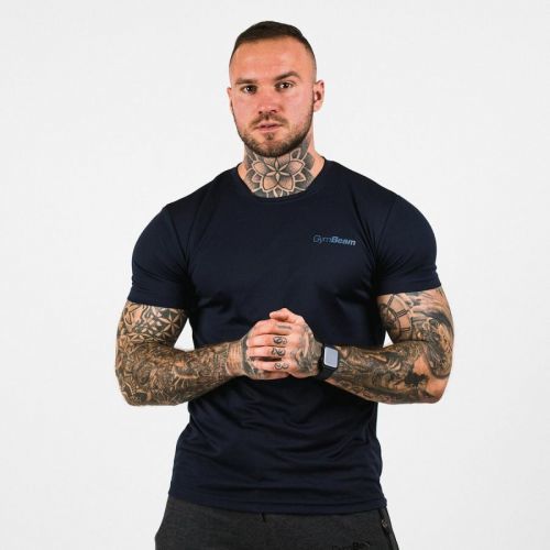 GymBeam Tričko TRN Navy  S