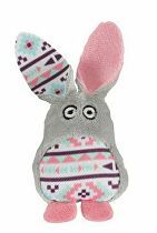 Hračka mačka KALI králik šedá Zolux