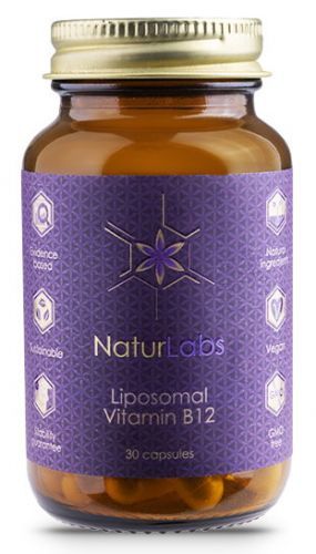 NaturLabs Lipozomálne vitamín B12 30 kapsúl