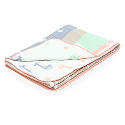 Scamp deka 6-vrstvá,bavlna, Colorful Giraffe