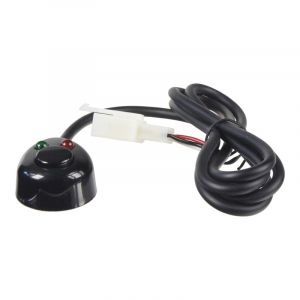 Spínač tlačidlový 12 / 24V - s LED podsvietením