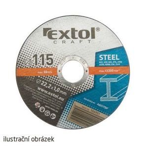 Kotúč rezný - na kov 125x1,0x22,2mm (5ks) EXTOL CRAFT 106902