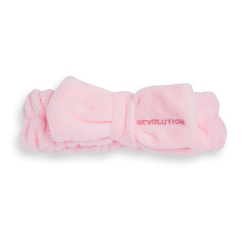 Revolution Skincare Kozmetická čelenka Pretty Pink Bow