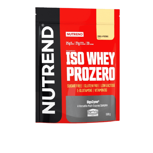 NUTREND ISO Whey Prozero 500g pudingová vanilka