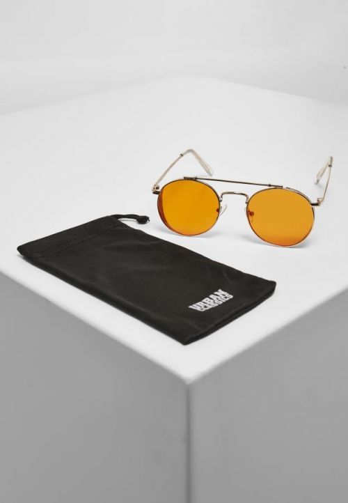 Urban Classics Sunglasses Chios gold/orange - One Size