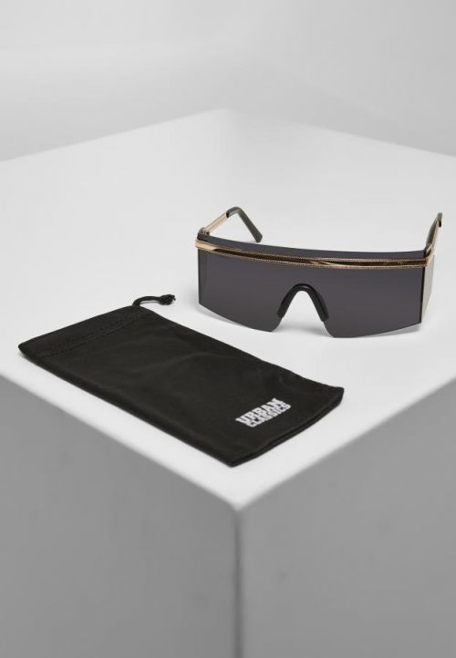 Urban Classics Sunglasses Sardinia black/gold - One Size