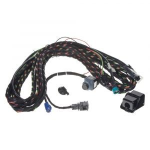 OEM parkovacia kamera RGB / NTSC - pre VW / Škoda Seat s RNS315 / RNS510 / RNS810 / RCD510