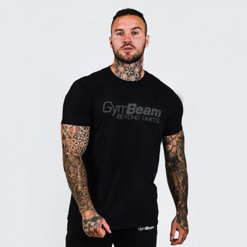 GymBeam Tričko Beyond Limits Black  S