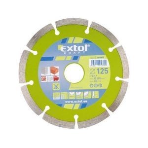Kotúč diamantový rezný - segmentový / 230x22,2mm / suché rezanie EXTOL CRAFT 108815