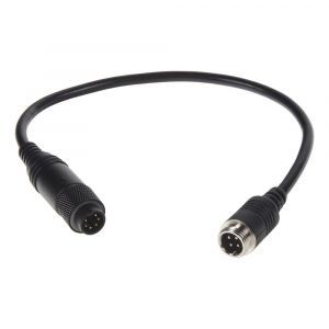 Kábel video - redukcia 6-PIN WAECO samec / 4-PIN