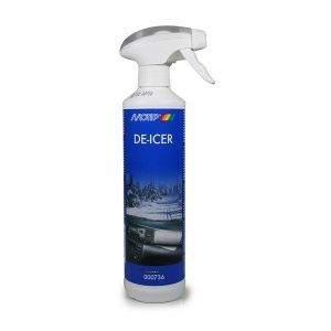 Rozmrazovač okien - s mechanickým rozprašovačom MOTIP (500ml)