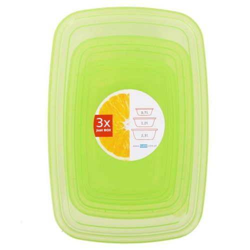 Sada nádob 0,7/1,2/2,3L 664-00