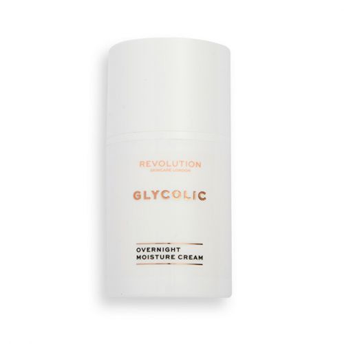 Revolution Skincare Nočný pleťový krém Glycolic Acid Glow (Overnight Moisture Cream) 50 ml