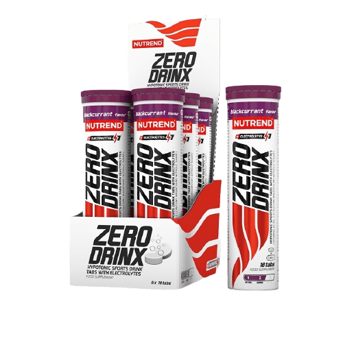 NUTREND Zerodrinx tabs 18 tabliet čierna ríbezľa