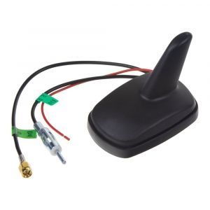 Strešná autoanténa AM / FM / GPS - SHARK "AUDI-VW style" / DIN konektor