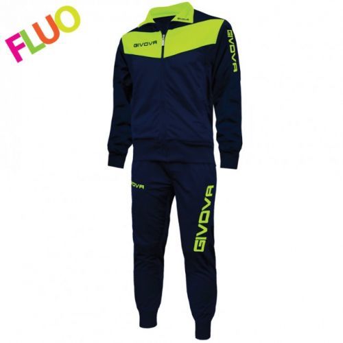 TUTA VISA FLUO modrá-svietivá žltá XXL