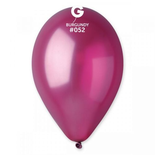 Gemar Balónik metalický burgundy 26 cm
