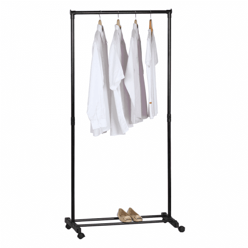 Pojazdný stojan na šaty VANDER čierna Tempo Kondela