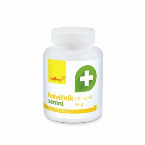 WOLFBERRY Kotvičník zemný 120 kapsúl