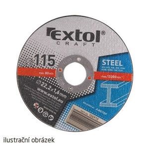 Kotúč rezný - na kov 150x1,6x22,2mm (5ks) EXTOL CRAFT 106930