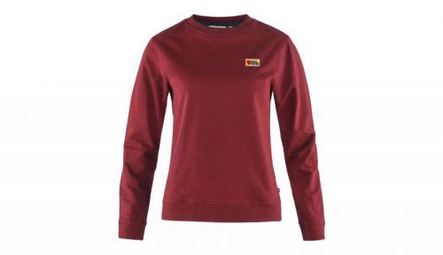 Fjällräven Vardag Sweater W Red Oak bordová F83519-345