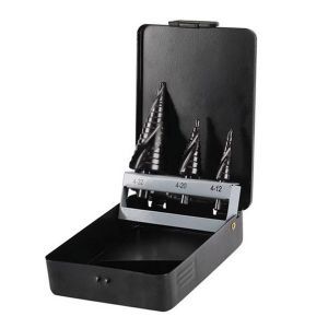 Vrtáky stupňovité - 3ks Extol Craft (4-32mm)