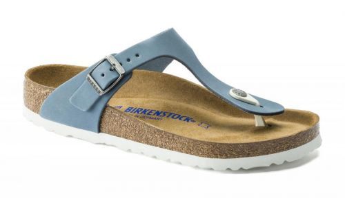 Birkenstock Gizeh BS Mineral Narrow modré 1016087