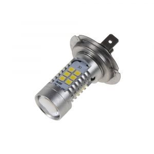 Led autožiarovka H7 - 12V / 24V biela 21x LED 2835SMD (2ks)