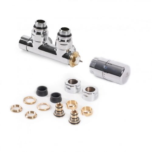 Terma ľavá stredová uhlová termostatická sada G 1/2" Chrome