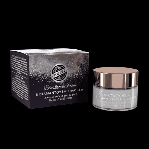 TOPVET TOPVET Bioaktívny krém s diamantovým prachom 50ml 50 ml